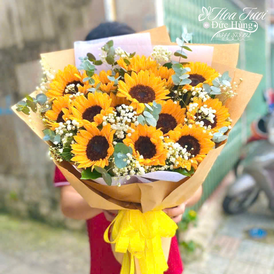 Bó Hoa Hướng Dương Tặng Tốt Nghiệp